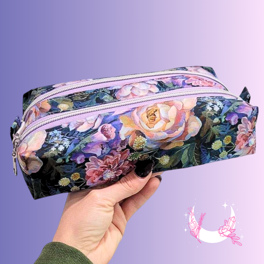 Coffre à crayons : Jardin d'automne