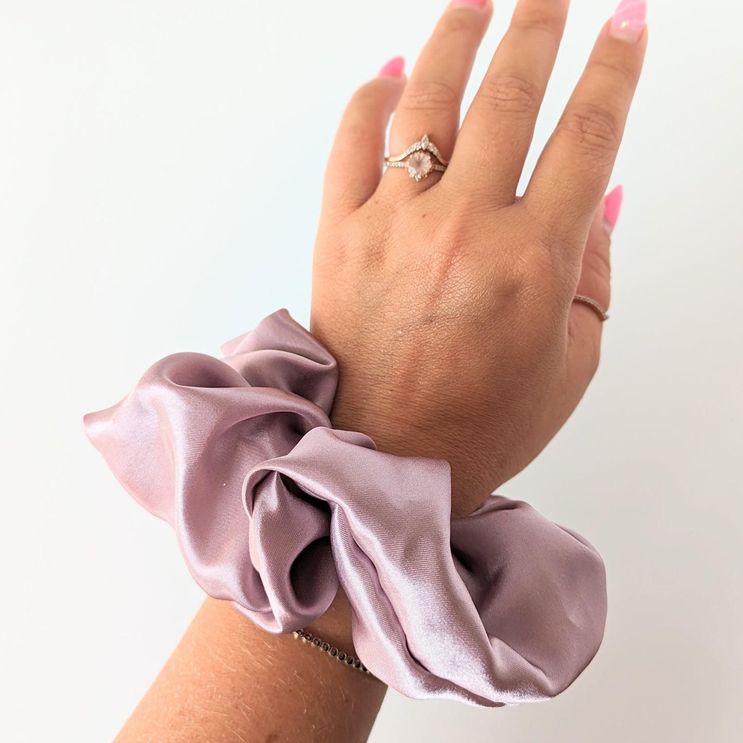 Chouchou XL : Satin Purple pink