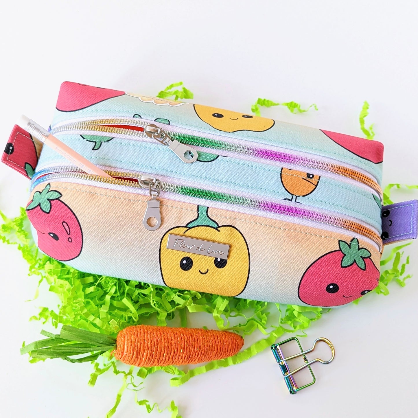 Coffre à crayons 2.0 : Veggies