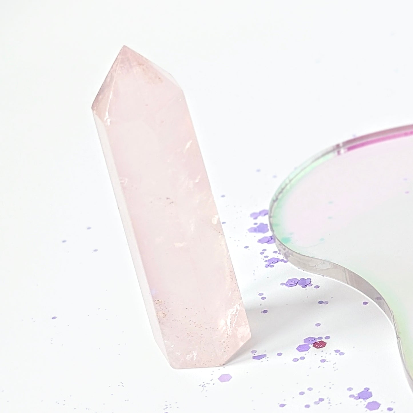 Cristaux : Quartz rose