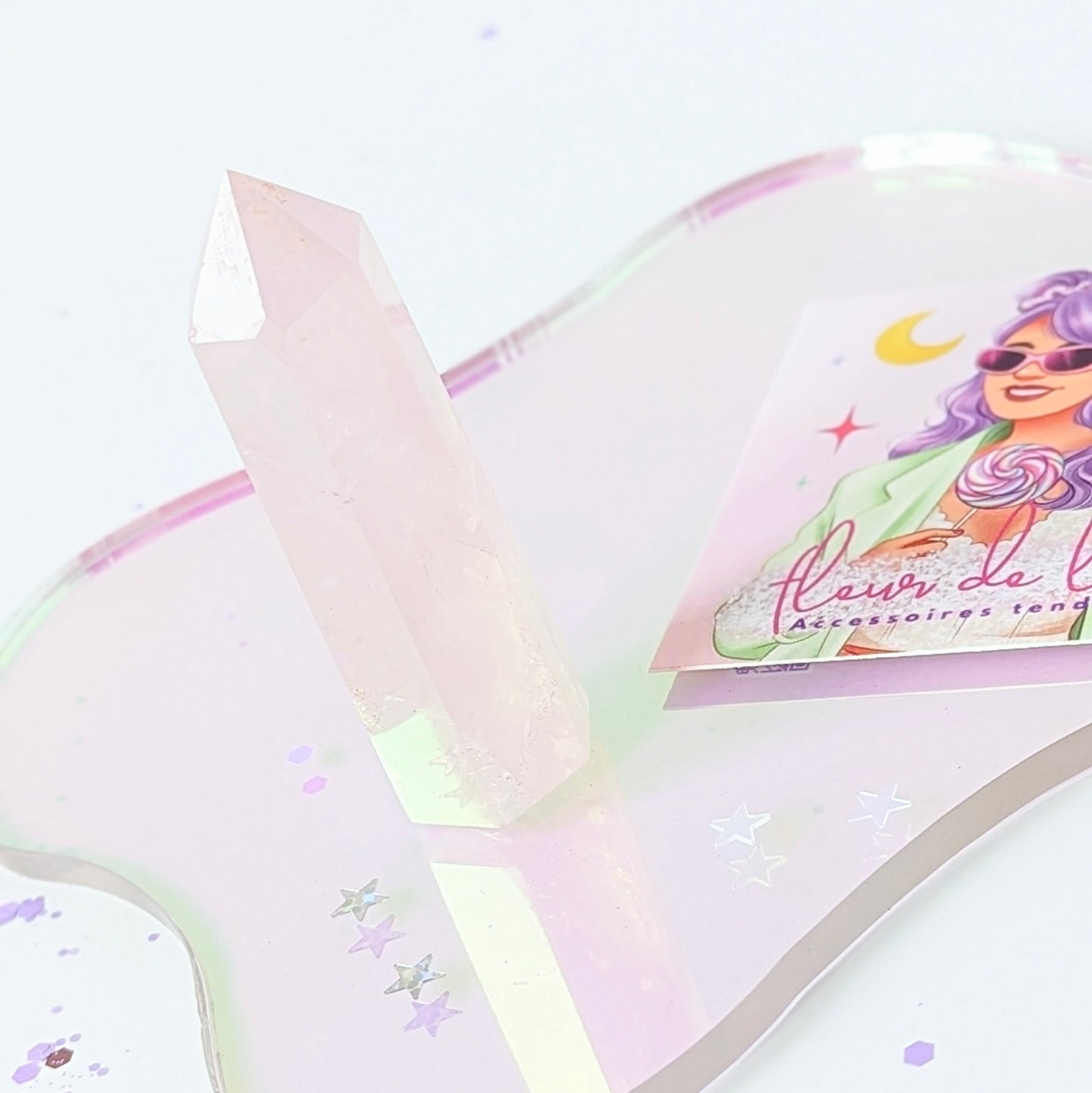 Cristaux : Quartz rose
