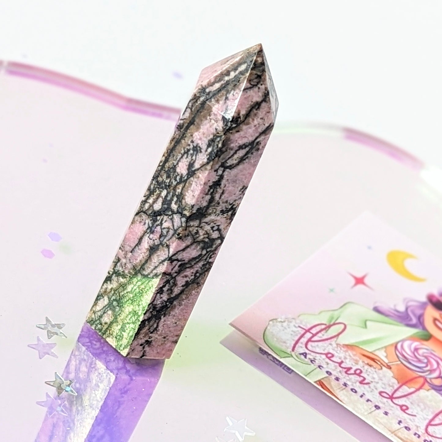Cristaux : Rhodochrosite
