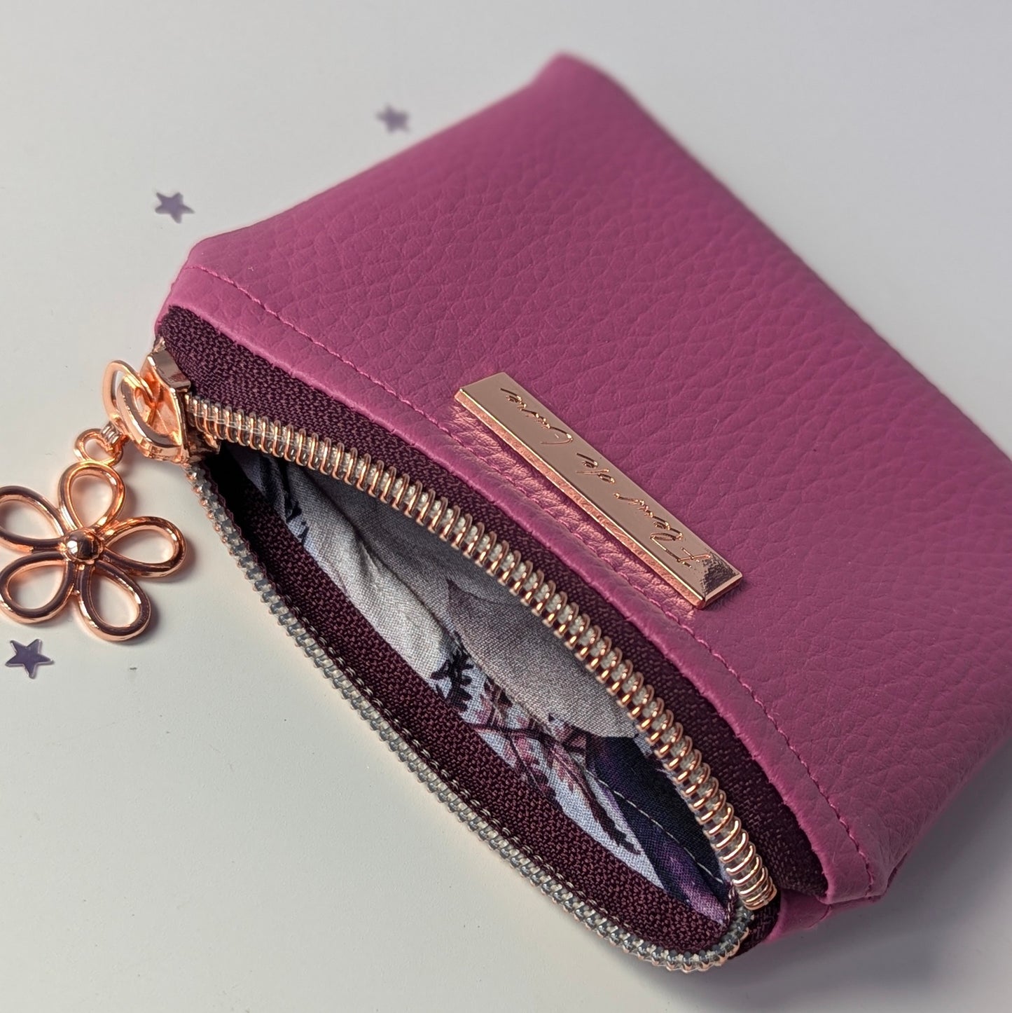 Porte-monnaie : Fucshia flowers