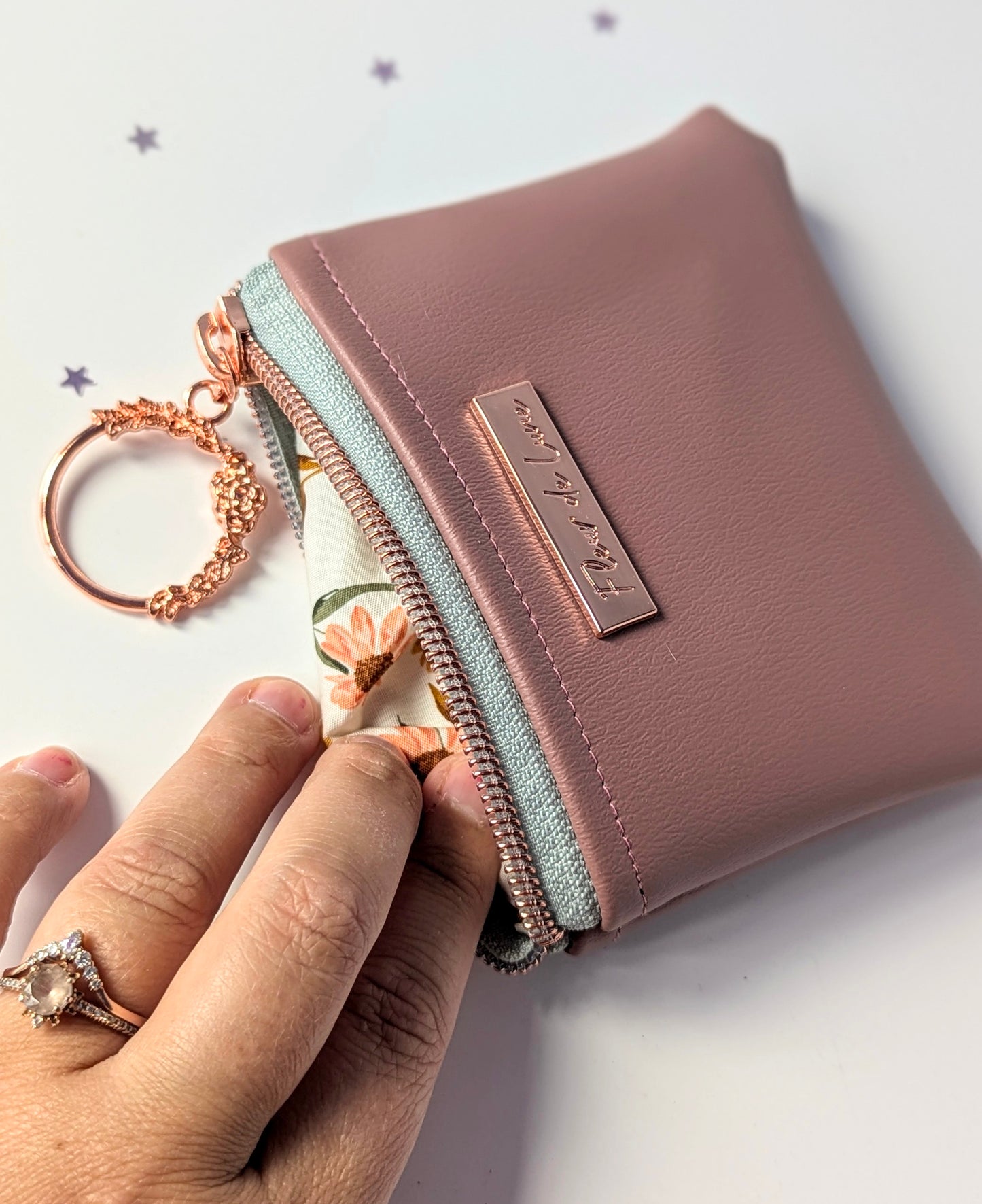 Porte-monnaie : Sunflower pink