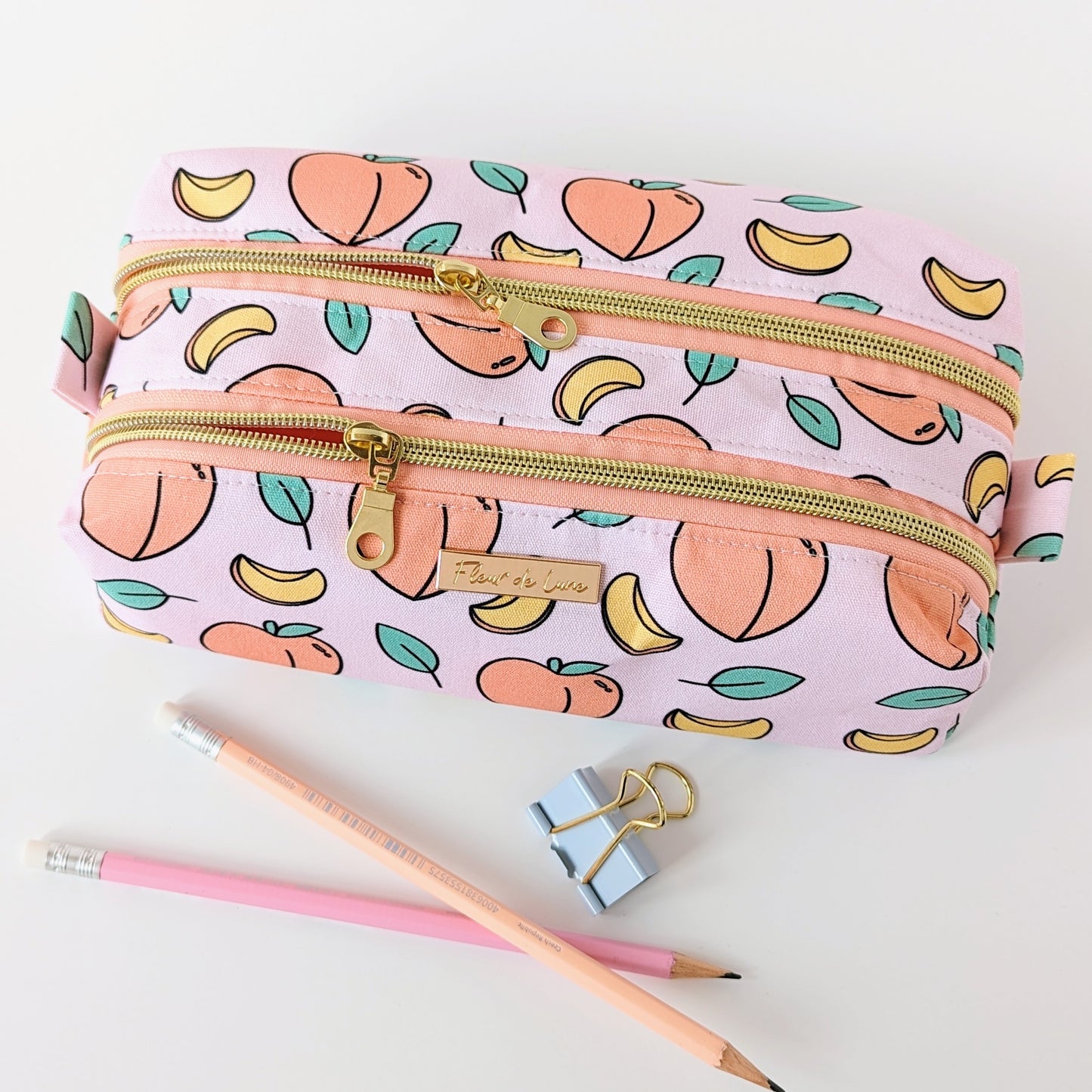 Coffre à crayons 2.0 : Peachy