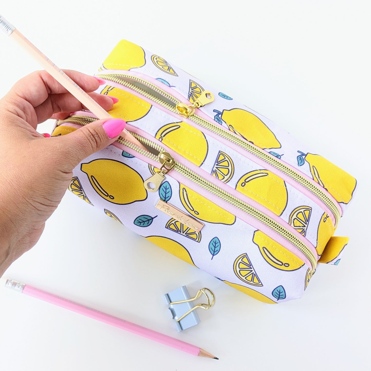 Coffre à crayons 2.0 : Lemon tree