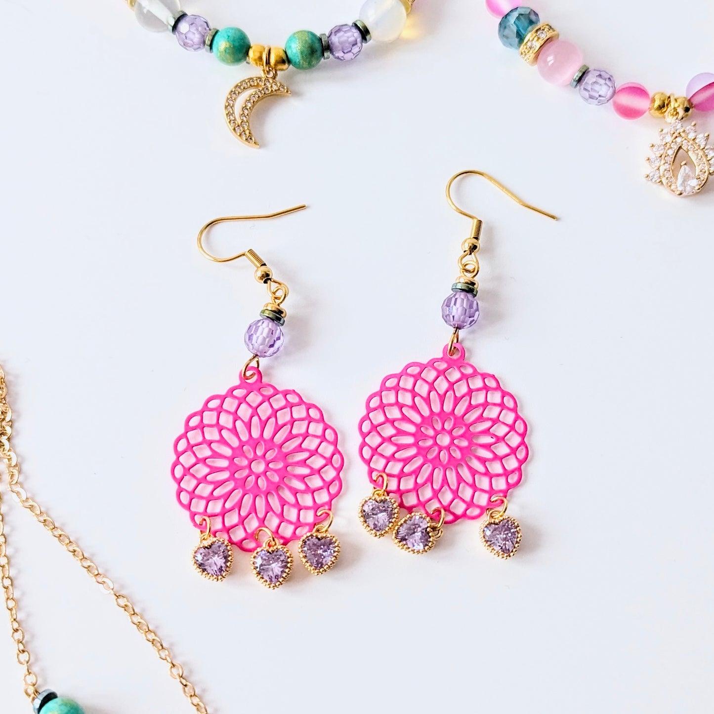 Boucles d'oreilles : Lila-Kate