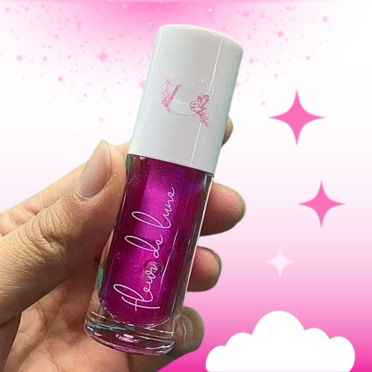 GLOSS TEINTÉ FDL : Pink Sparkle
