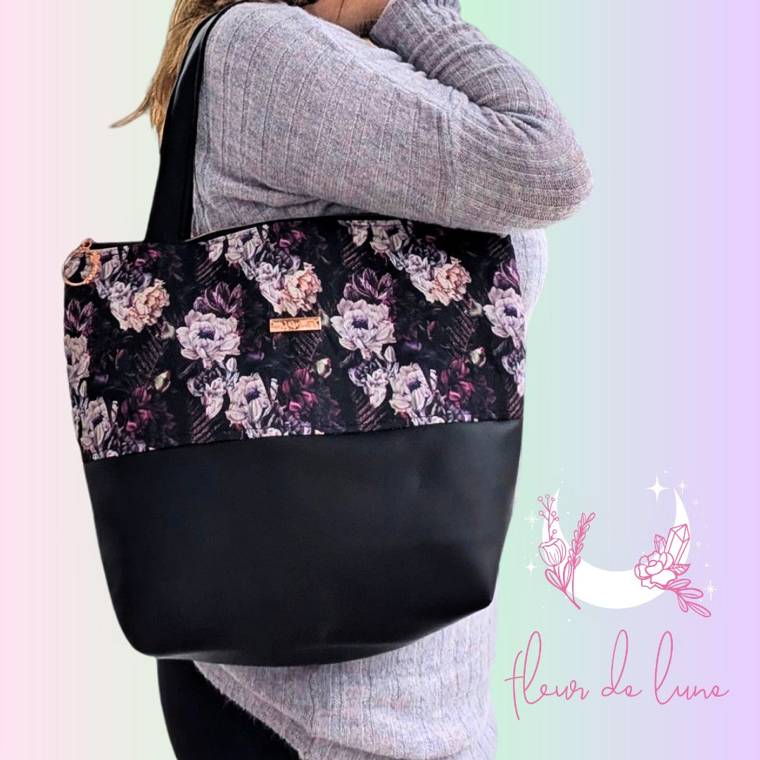 Sac de voyage : Fleurs sauvages