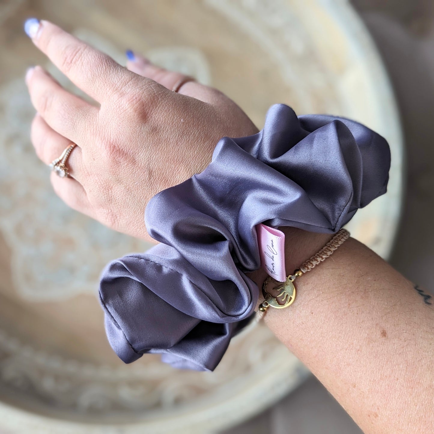 Chouchou XL : Satin Lavande
