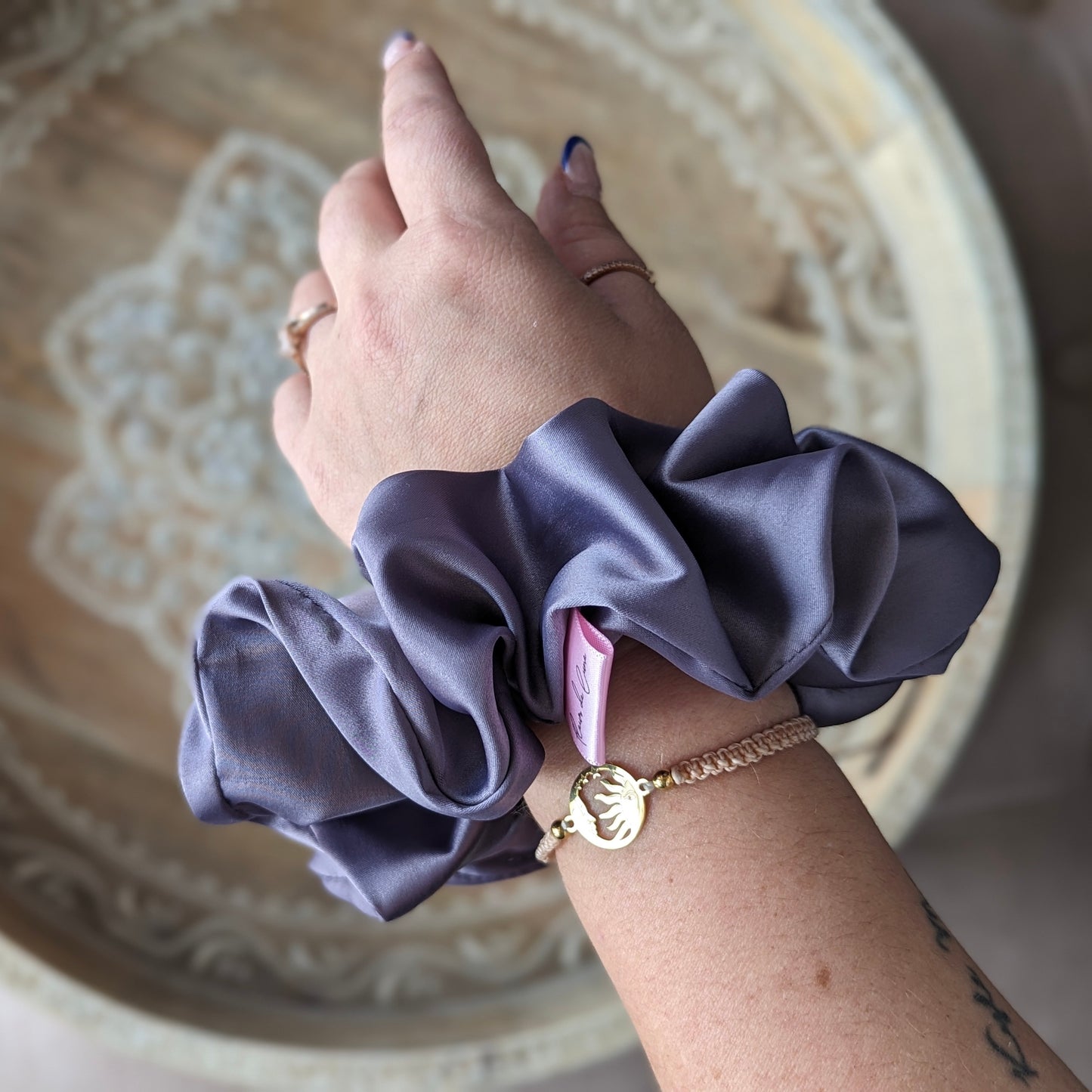 Chouchou XL : Satin Lavande