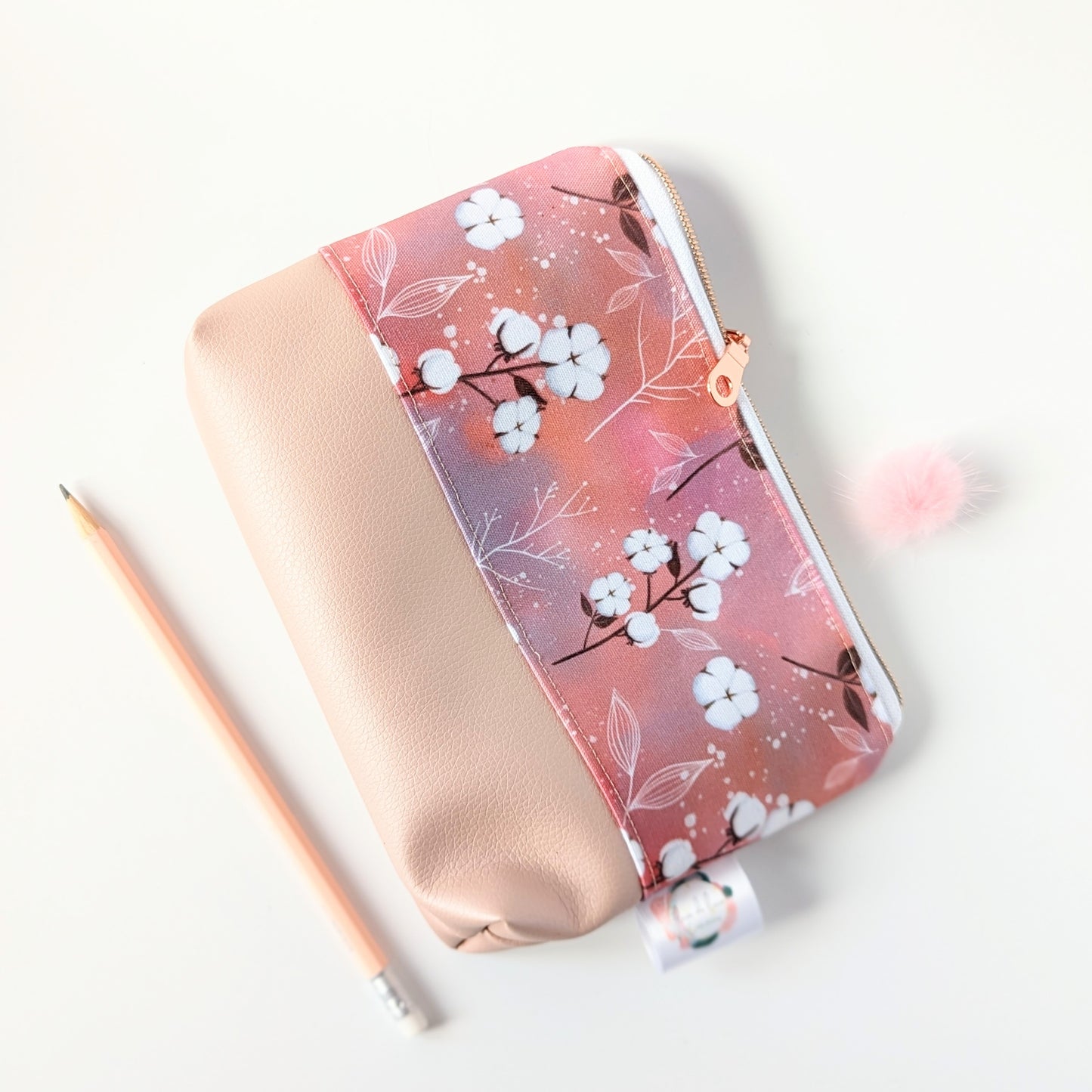 Coffre à crayons 2.0 : Fleur de coton