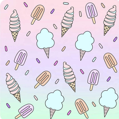 Coffre à crayons 2.0 : Sprinkles Candy aqua