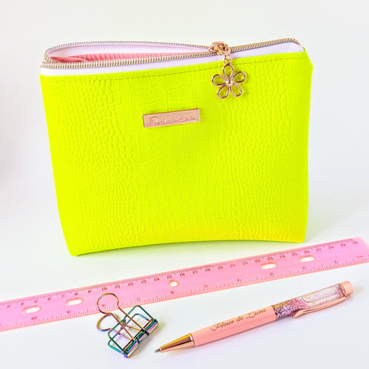 Pochette Glam : Yellow Fluo