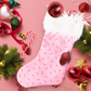 Bas de Noël : Candycane Roze