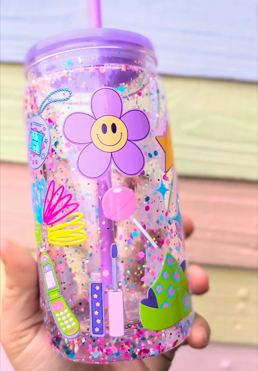 Verre Snowglobe : 90's Babe