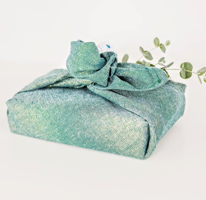 Emballage écologique Furoshiki scintillant